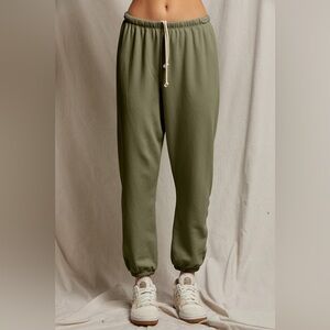 perfectwhitetee Olive Green Joggers